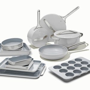 Full Kitchen Set 23-Piece Complete Kitchen Set Gray