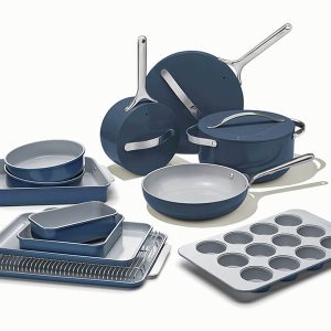 Full Kitchen Set 23-Piece Complete Kitchen Set Navy