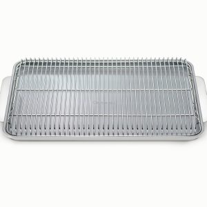 Large Baking Sheet + Cooling Rack Duo Gray