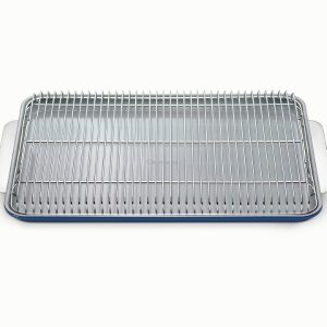 Large Baking Sheet + Cooling Rack Duo Navy