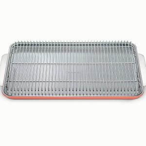 Large Baking Sheet + Cooling Rack Duo Perracotta