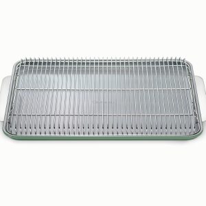 Large Baking Sheet + Cooling Rack Duo Sage