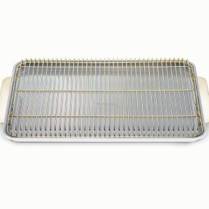 Large Baking Sheet + Cooling Rack Duo White