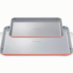 Baking Sheet Duo Non-Toxic Ceramic Coating Perracotta