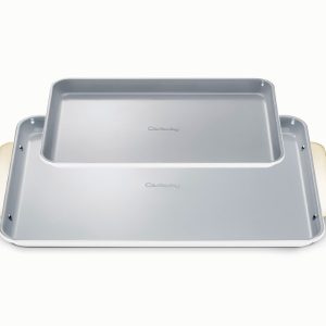 Baking Sheet Duo Non-Toxic Ceramic Coating White