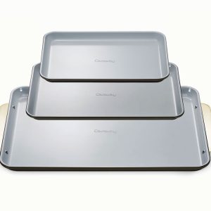 Baking Sheet Trio Non-Stick & Non-Toxic Pan Black