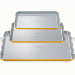 Baking Sheet Trio Non-Stick & Non-Toxic Pan Marigold