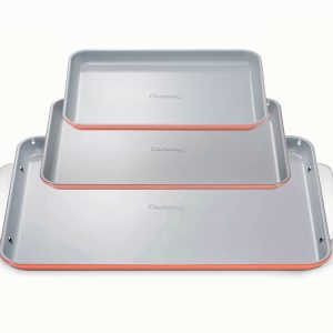 Baking Sheet Trio Non-Stick & Non-Toxic Pan Perracotta