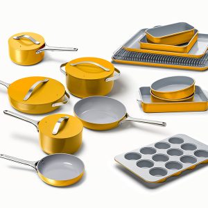 Ceramic Non-Stick Cookware: Non-Toxic Pots and Pans Marigold