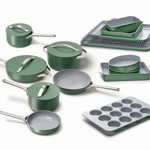 Ceramic Non-Stick Cookware: Non-Toxic Pots and Pans Sage