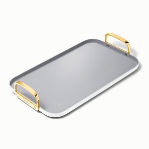 Double Burner Griddle Double Griddle Nonstick Double Burner Griddle White