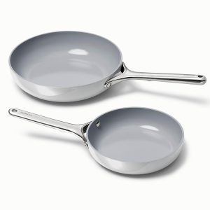 Ceramic Fry Pan Non-Toxic & Non-Stick Frying Pan Gray