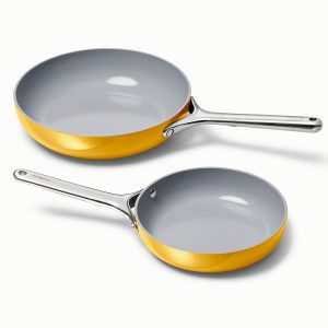 Ceramic Fry Pan Non-Toxic & Non-Stick Frying Pan Marigold
