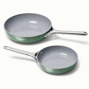 Ceramic Fry Pan Non-Toxic & Non-Stick Frying Pan Sage
