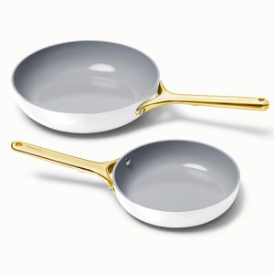 Ceramic Fry Pan Non-Toxic & Non-Stick Frying Pan White