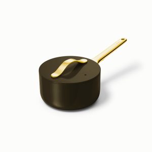 Mini Sauce Pan Non-Toxic Surface Ceramic Non-Stick Black