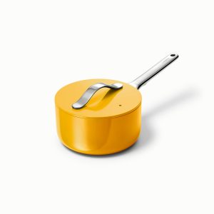 Mini Sauce Pan Non-Toxic Surface Ceramic Non-Stick Marigold