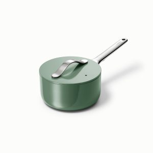 Mini Sauce Pan Non-Toxic Surface Ceramic Non-Stick Sage