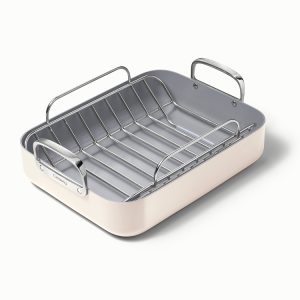 Roasting Pan With Rack Roasting Pan Nonstick Roasting Pan Cream