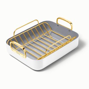 Roasting Pan With Rack Roasting Pan Nonstick Roasting Pan White