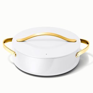 Rondeau Pan Non-Stick & Non-Toxic White