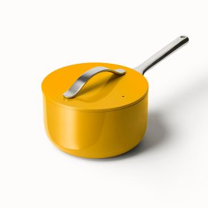 Ceramic Sauce Pan Non-Stick Sauce Pan with Lid Marigold