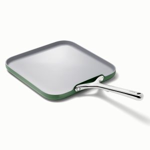 Griddle Pan Ceramic Non-Toxic Square Griddle Pan Sage