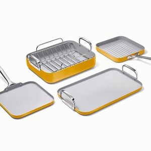 Squareware Set 7-Piece Square Cookware Marigold