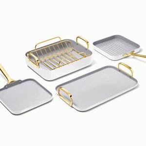 Squareware Set 7-Piece Square Cookware White
