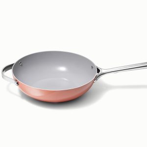 Stir Fry Pan Non-Stick & Non-Toxic Perracotta
