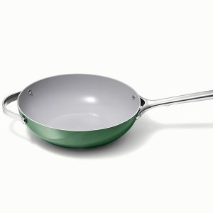 Stir Fry Pan Non-Stick & Non-Toxic Sage
