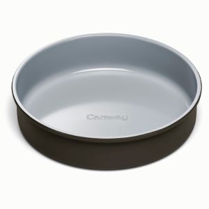 Circle Pan Ceramic Non-Stick & Non-Toxic Round Pan Black