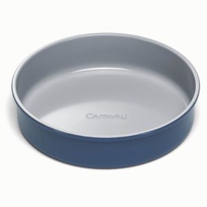 Circle Pan Ceramic Non-Stick & Non-Toxic Round Pan Navy
