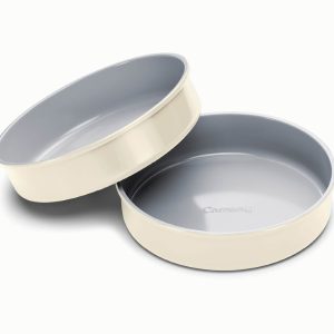 Circle Pan Duo Ceramic Non-Stick & Non-Toxic Cream