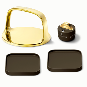 Clean Accessories Bundle 4-Piece Set of Kitchen Essentials Black