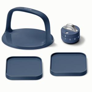 Clean Accessories Bundle 4-Piece Set of Kitchen Essentials Navy