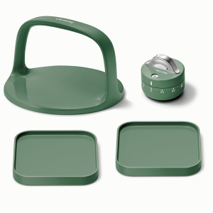 Clean Accessories Bundle 4-Piece Set of Kitchen Essentials Sage