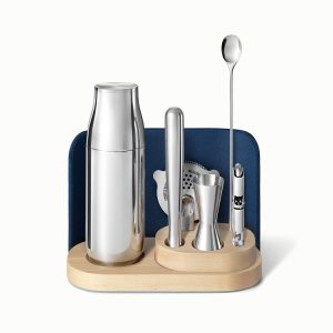 Bar Set Complete Barware and Mixology Set Navy