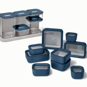 Complete Kitchen Organization Bundle Non-Toxic & BPA-Free Navy