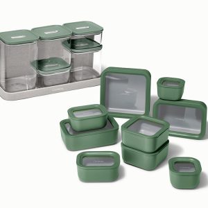 Complete Kitchen Organization Bundle Non-Toxic & BPA-Free Sage