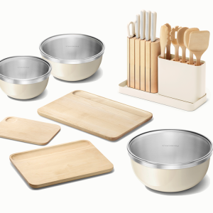 Complete Kitchen Prep Set Cream