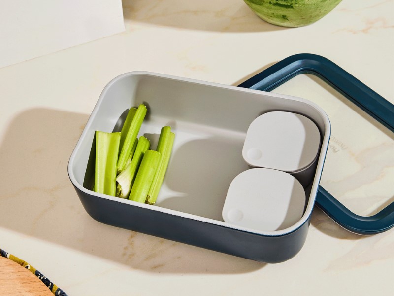 Dot Container Set of 4 Small Sauce Storage Container Insert BPA-Free - Image 3