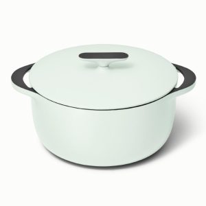 6.5 qt Enameled Cast Iron Dutch Oven Light Mist