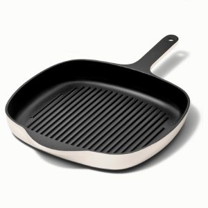 Enameled Cast Iron Grill Pan - 10.5"