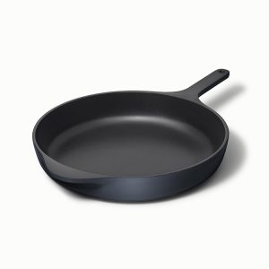 12” Enameled Cast Iron Large Skillet Midnight Blue