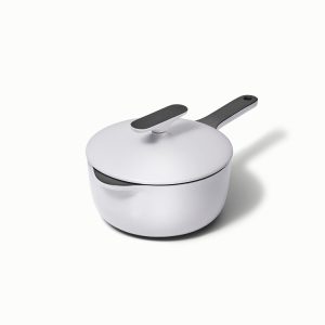 1.8 qt Enameled Cast Iron Mini Sauce Pan Gray