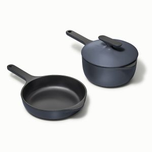 Enameled Cast Iron Mini Duo Midnight Blue