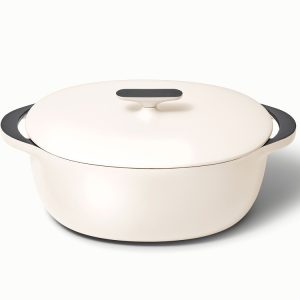 8.5 qt Enameled Cast Iron Oval Dutch Oven