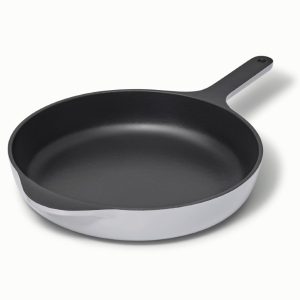 Enameled Cast Iron Skillet - 10.5" Gray