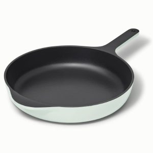 Enameled Cast Iron Skillet - 10.5" Light Mist